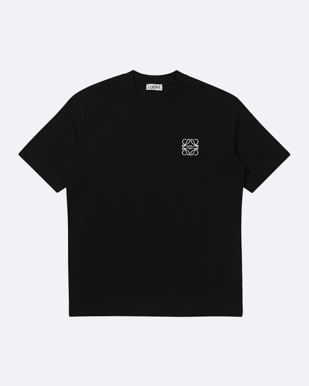 Loewe - Logo Embroidery T-Shirt - Black