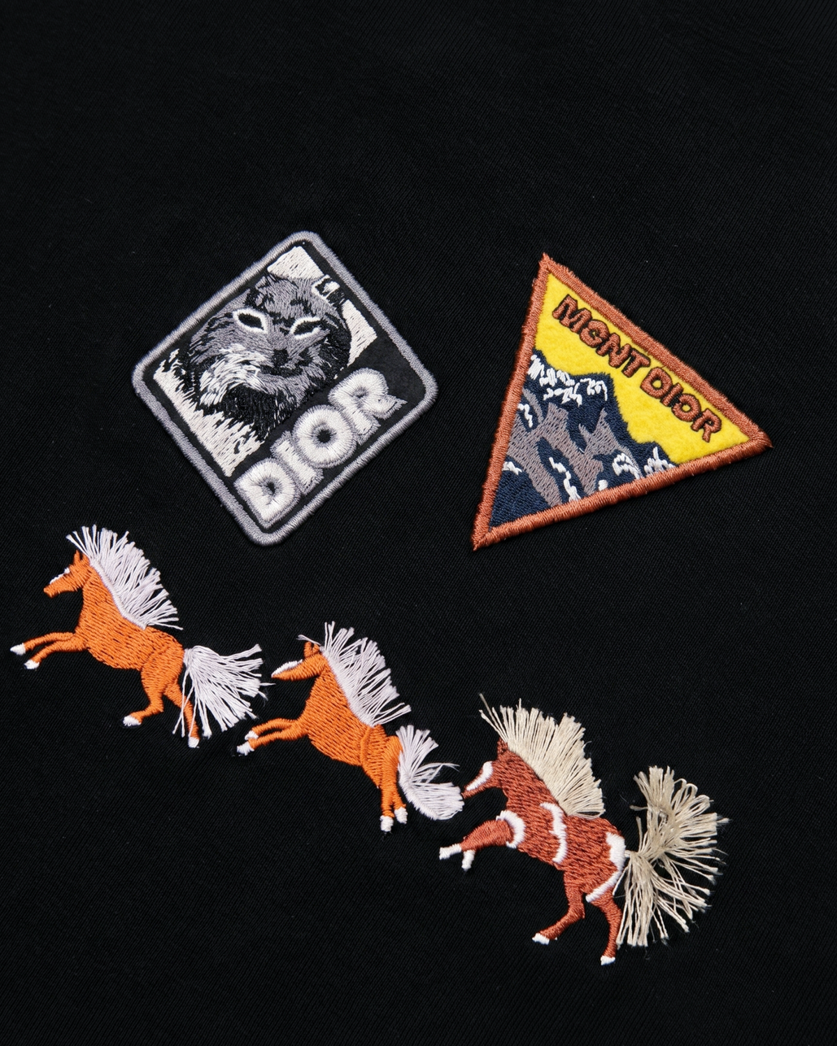 Dior - Mont Dior Patch T-Shirt - Black
