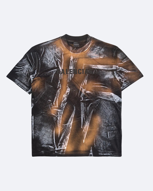 Balenciaga - Logo Oversized T-Shirt - Rusted