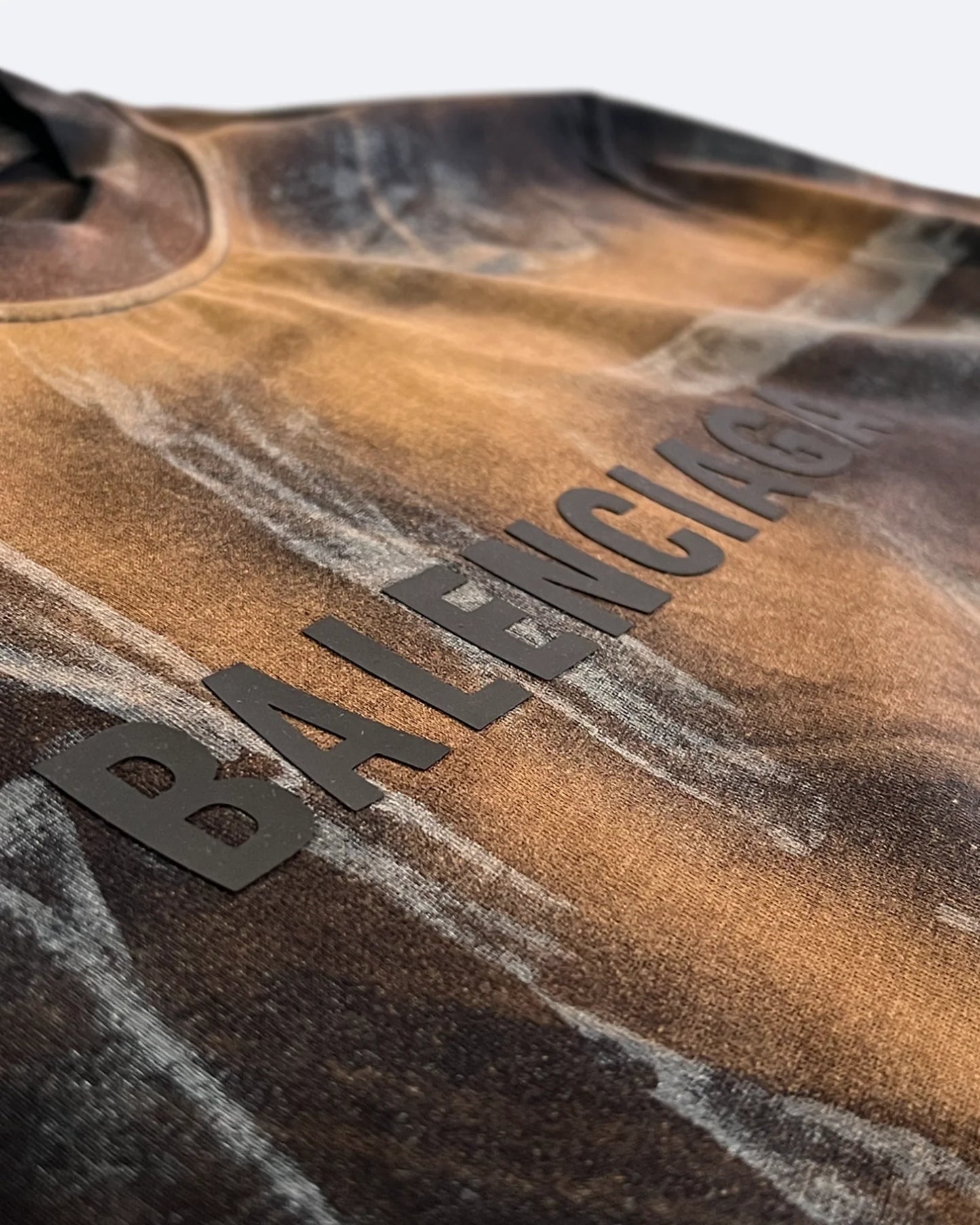 Balenciaga - Logo Oversized T-Shirt - Rusted