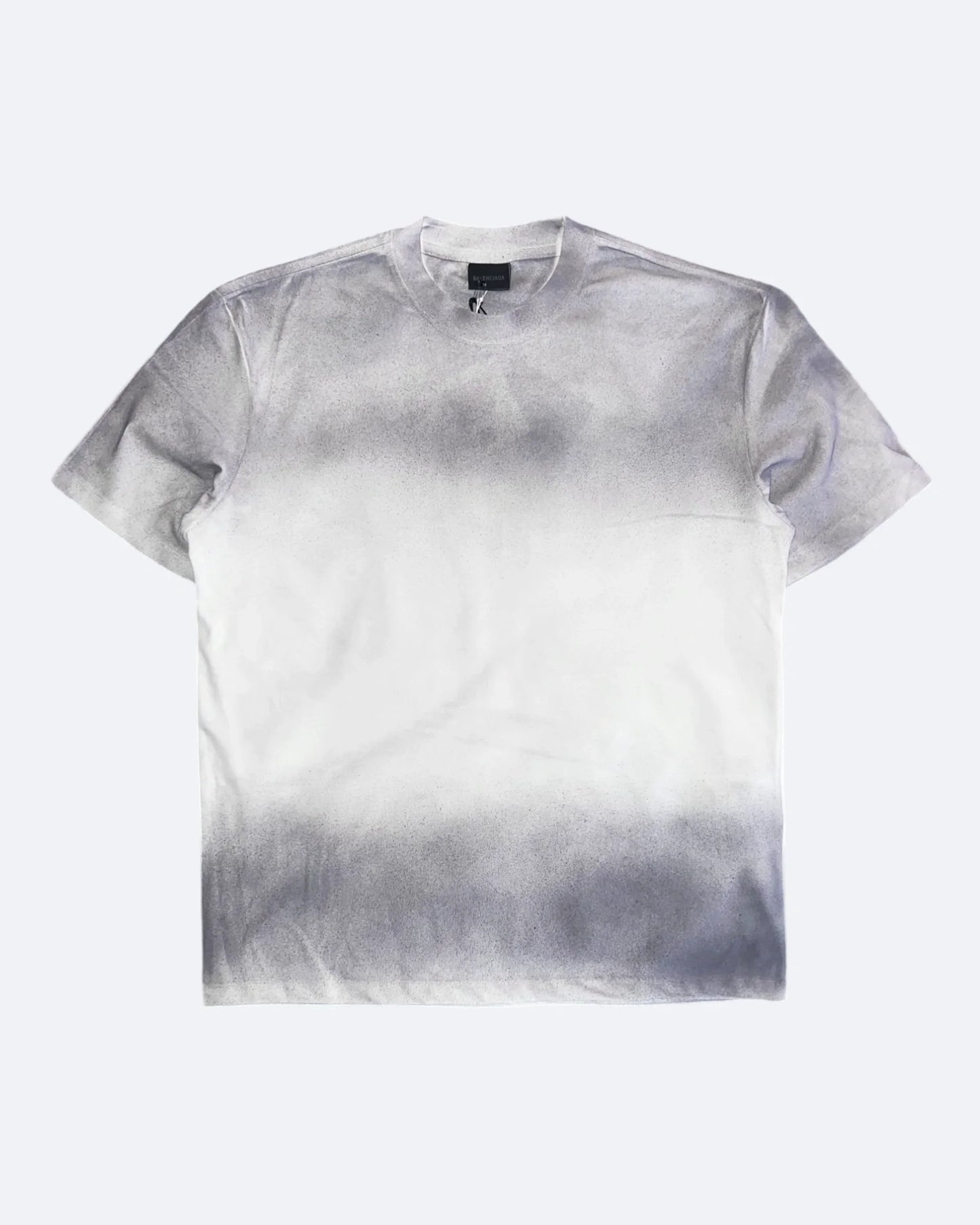 Balenciaga - Metal Logo Oversized T-Shirt - Light Gray