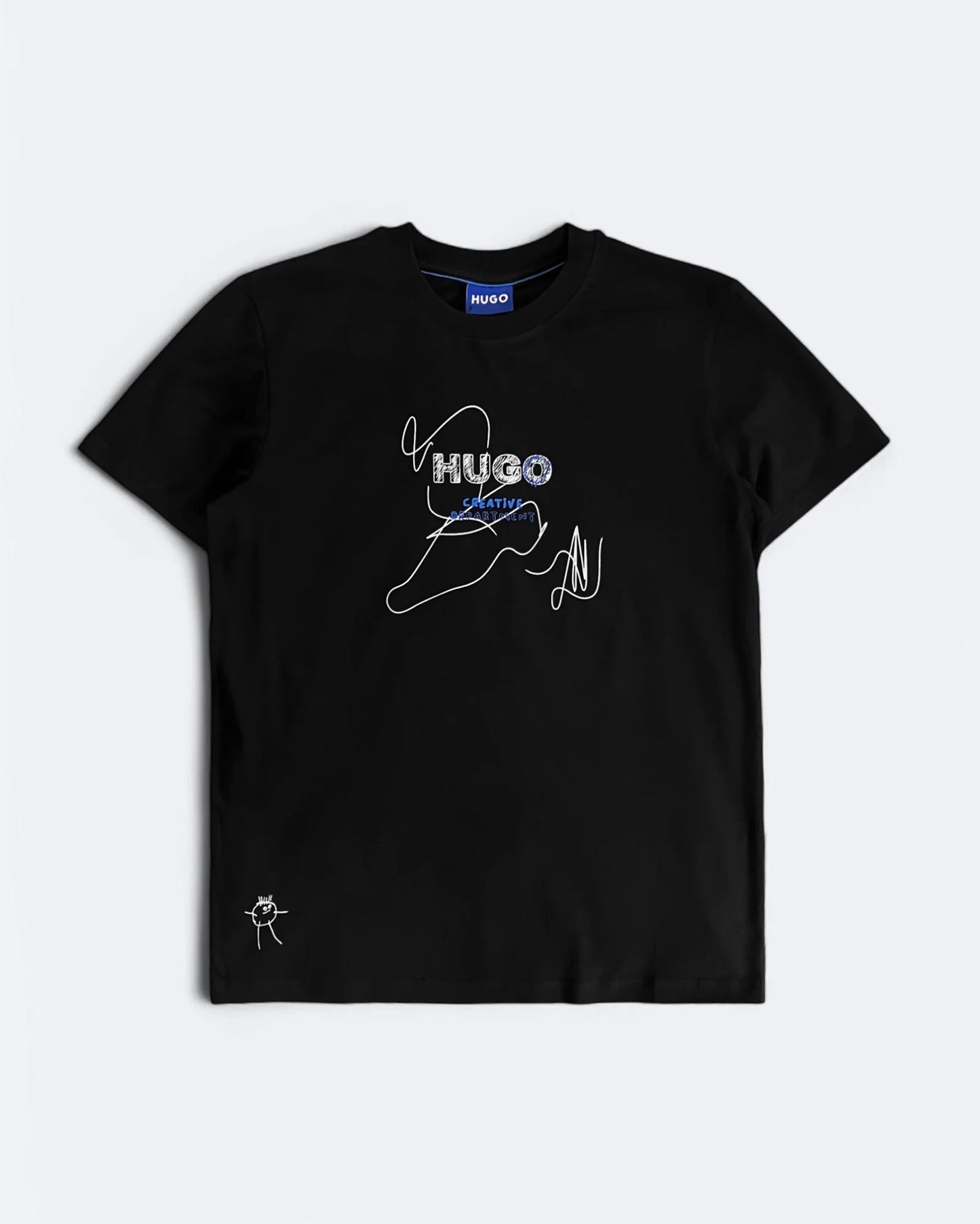 HUGO - Creative Department Oversized T-Shirt - Black