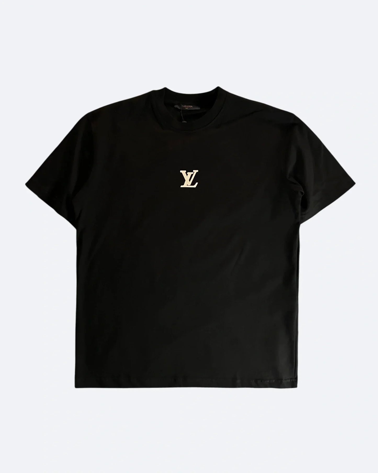 Louis Vuitton - LV Rubber Logo T-Shirt - Black