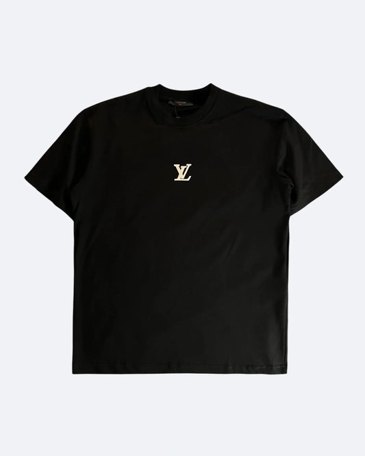 Louis Vuitton - LV Rubber Logo T-Shirt - Black
