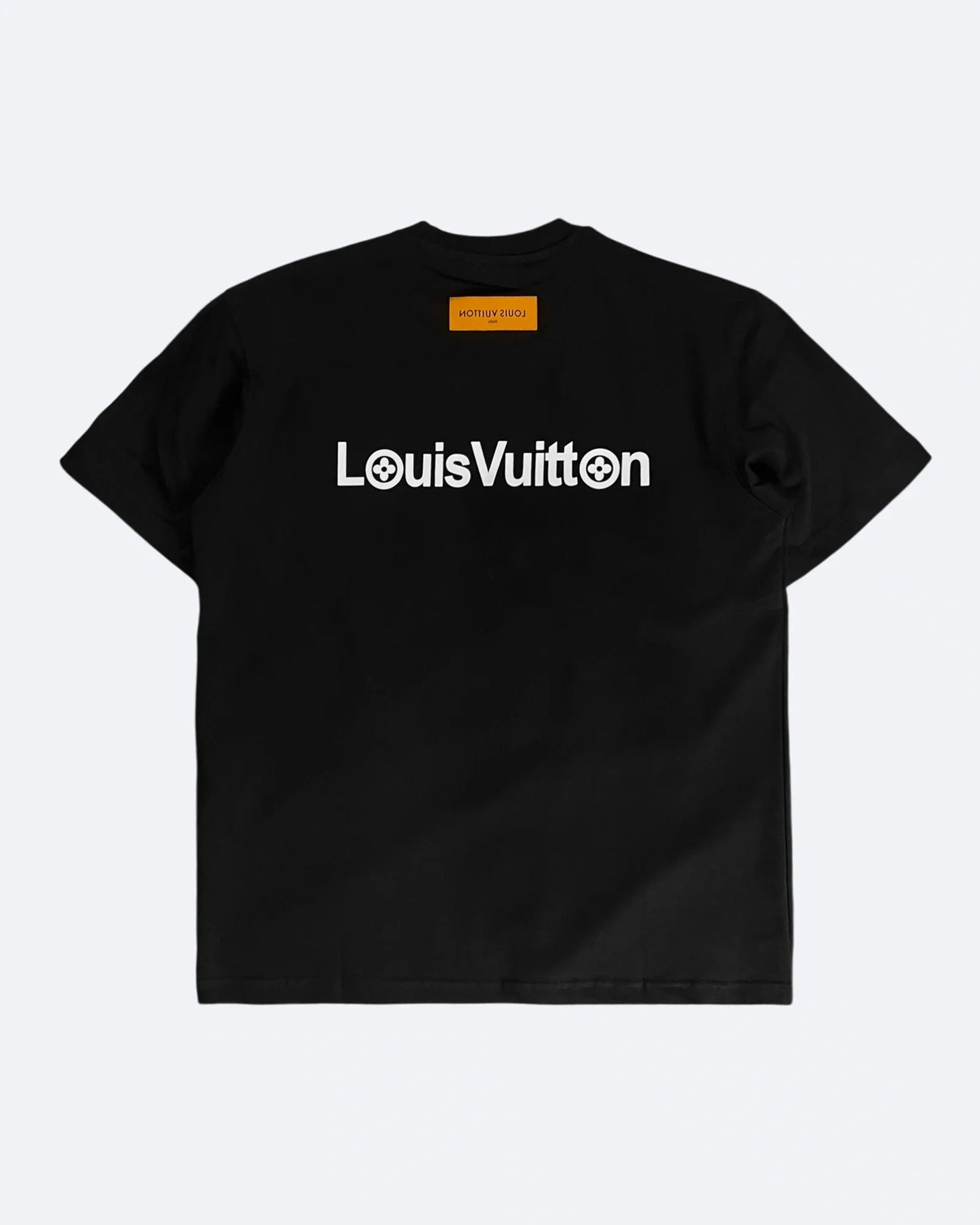 Louis Vuitton - LV Rubber Logo Oversized T-Shirt - Black