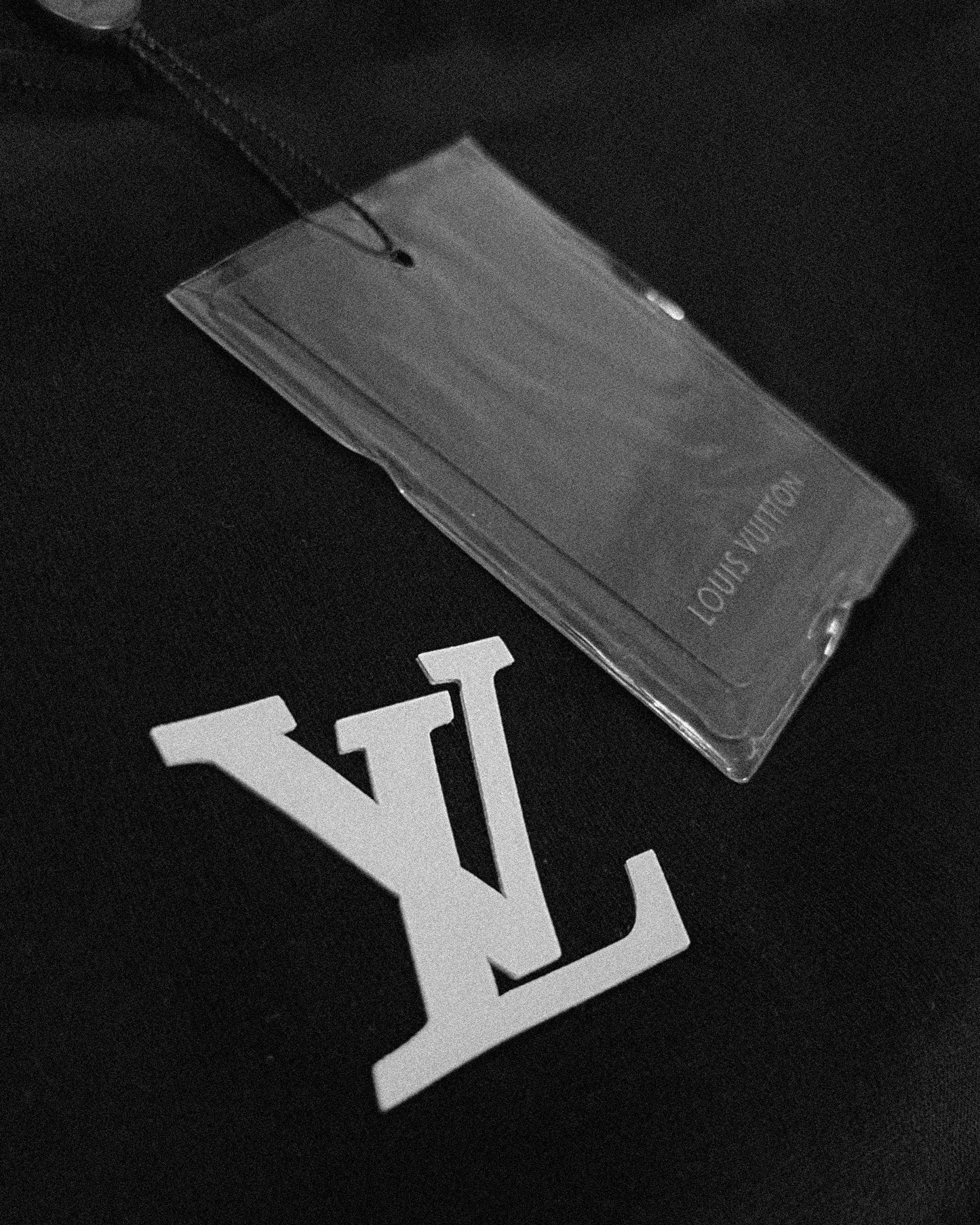 Louis Vuitton - LV Rubber Logo Oversized T-Shirt - Black