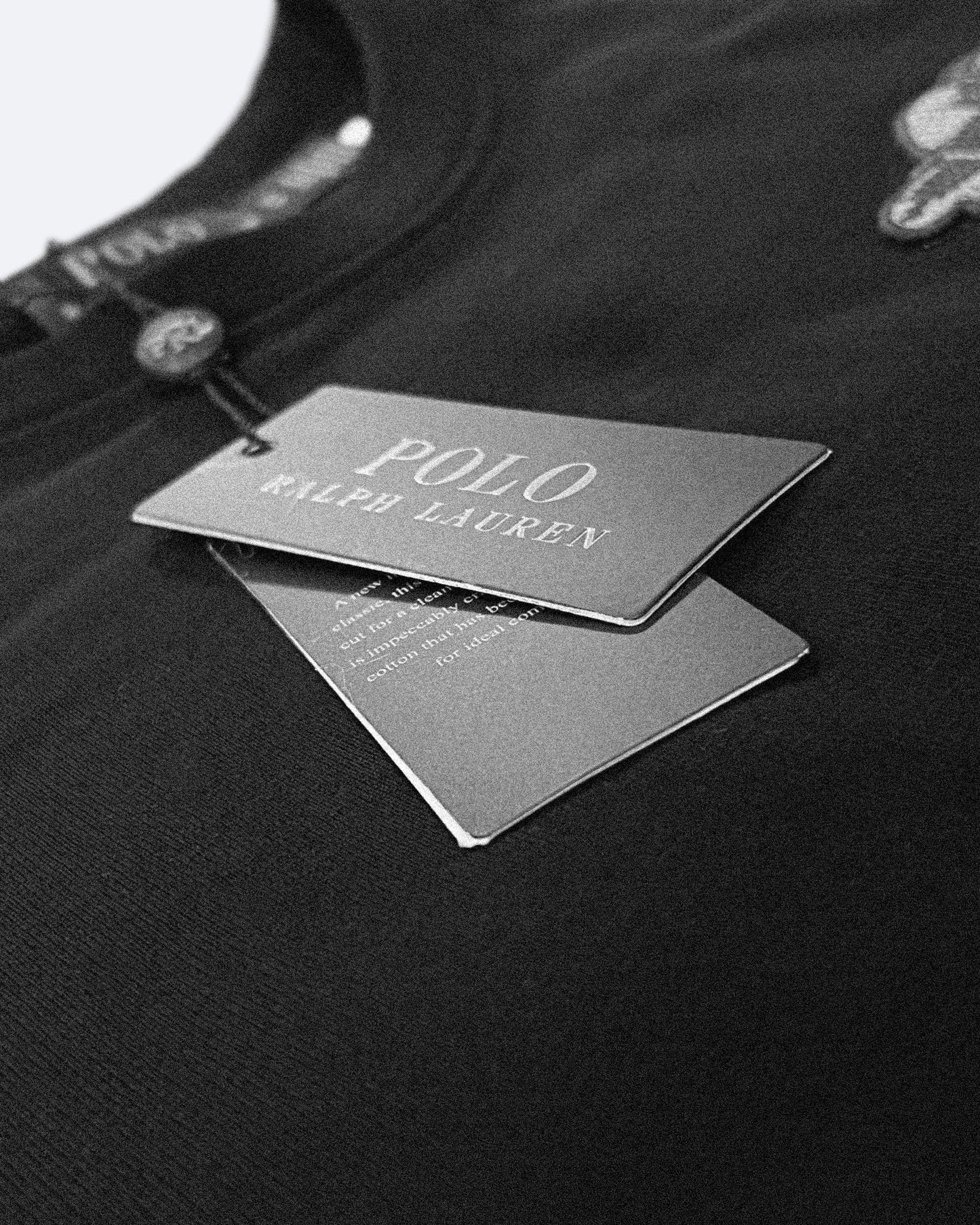 Ralph Lauren - Cowboy Polo Bear T-Shirt - Black