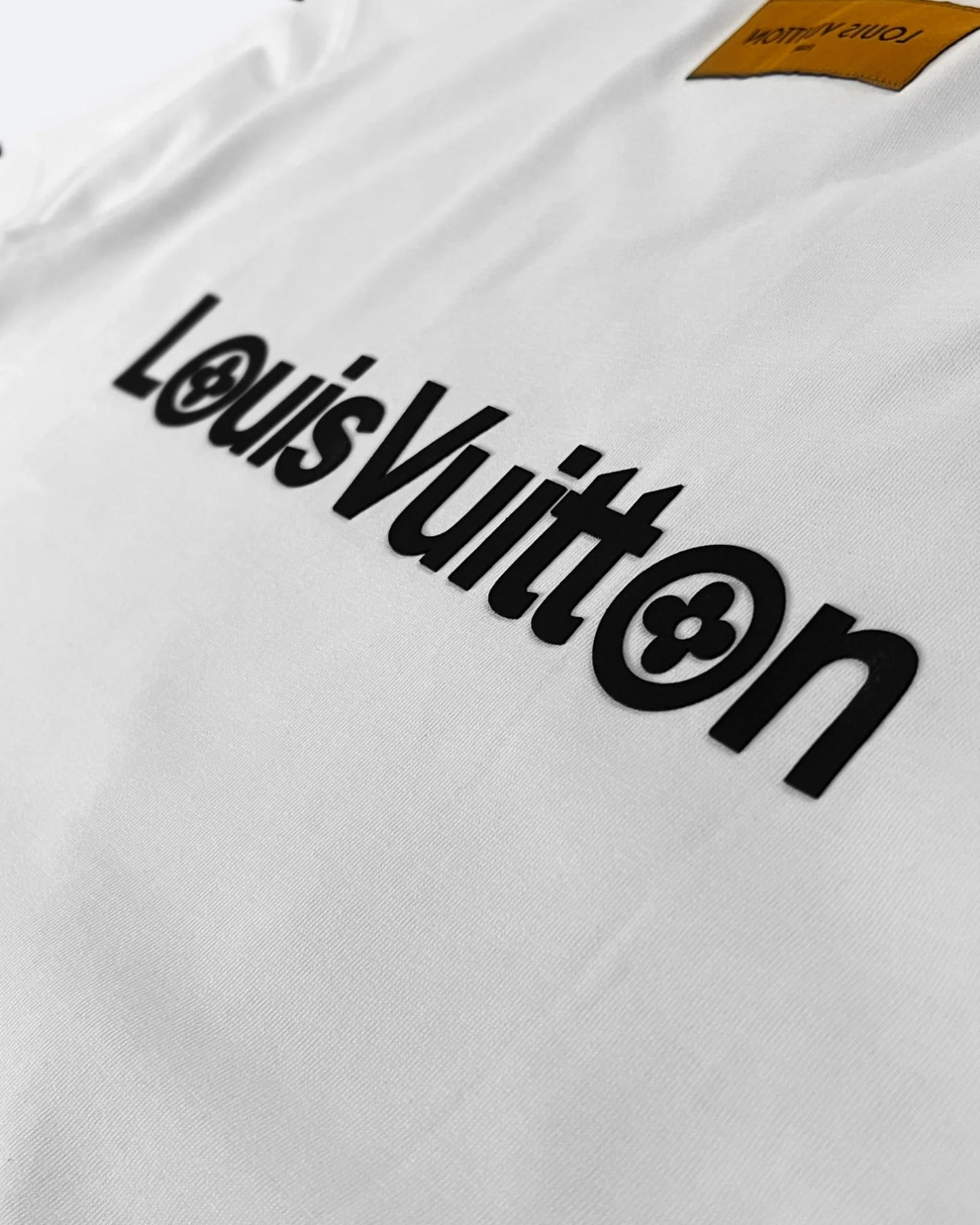 Louis Vuitton - LV Rubber Logo T-Shirt - White