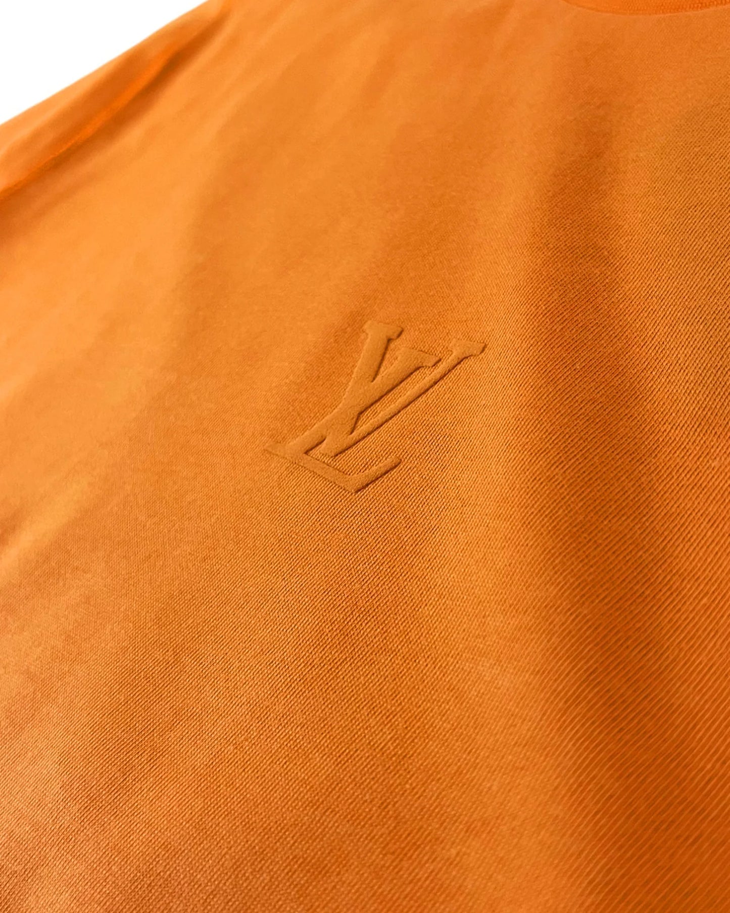 Louis Vuitton - LV Logo Seamed T-Shirt - Orange