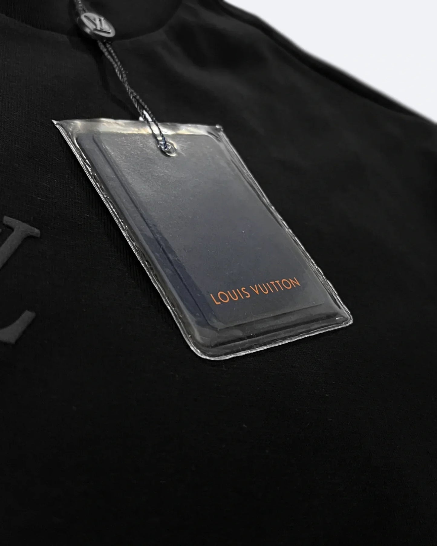 Louis Vuitton - LV Logo Seamed T-Shirt - Black