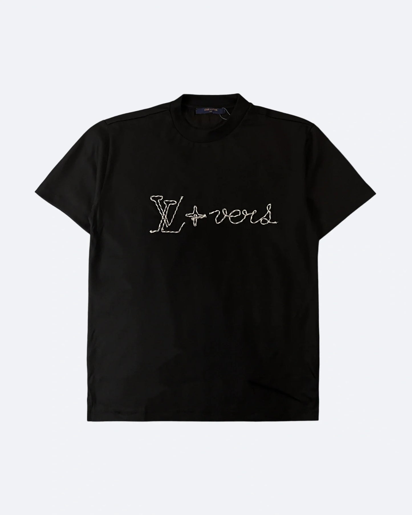 Louis Vuitton - Lovers Embroidery T-Shirt - Black