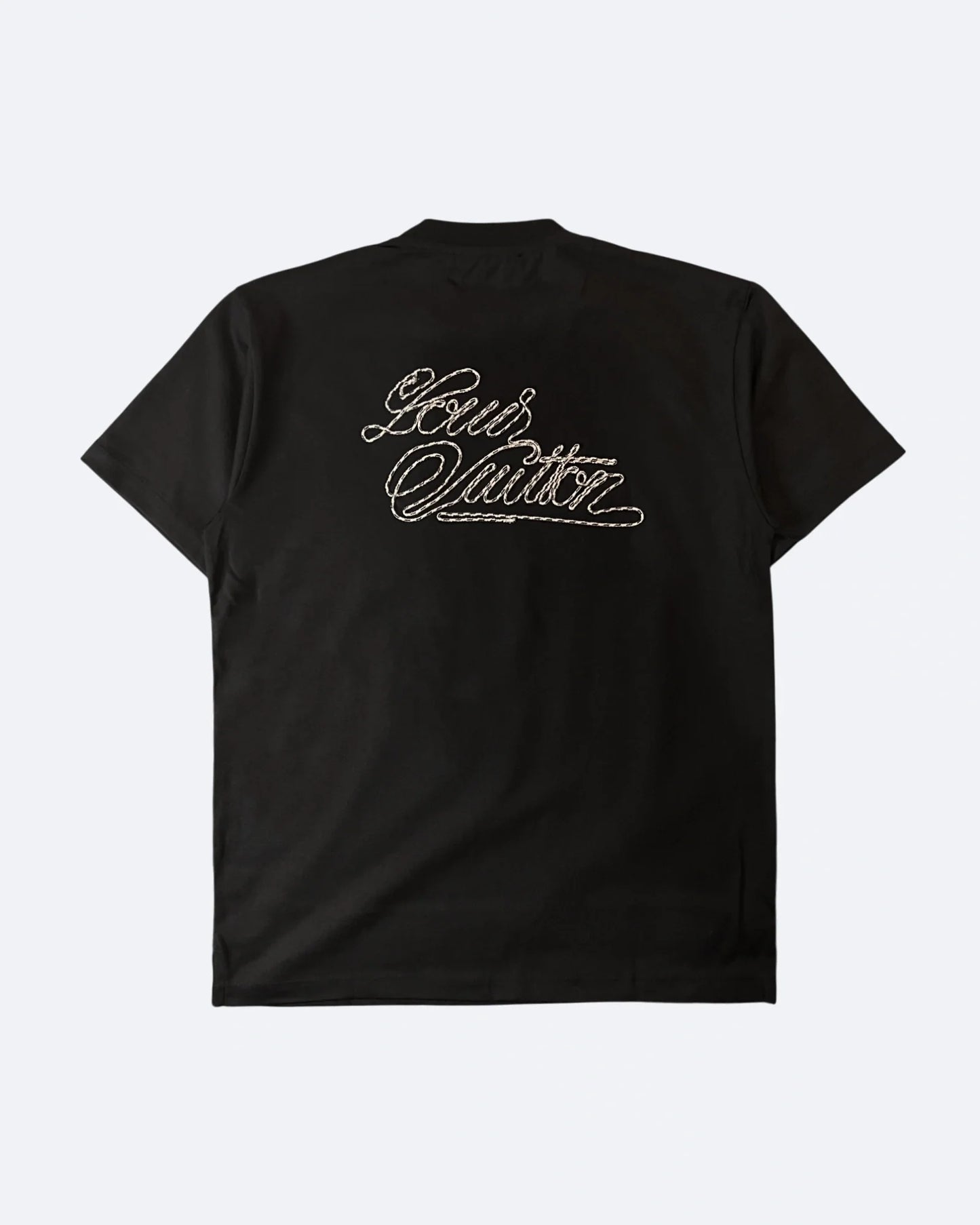 Louis Vuitton - Lovers Embroidery T-Shirt - Black