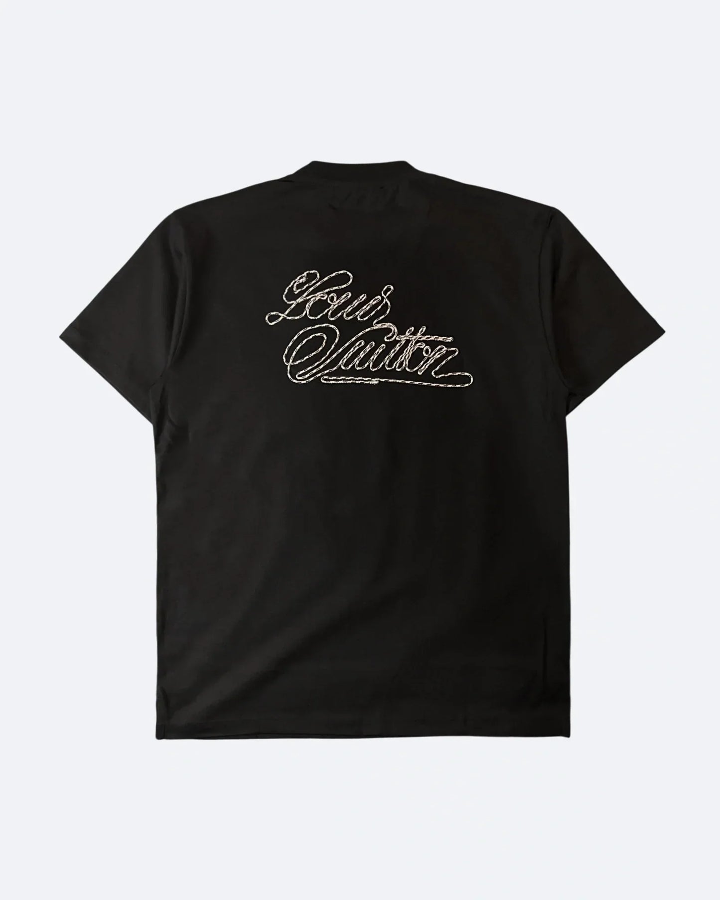 Louis Vuitton - Lovers Embroidery T-Shirt - Black