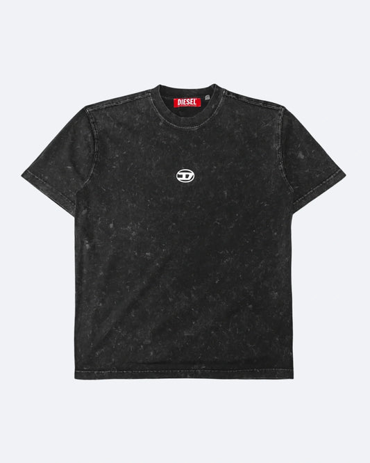 Diesel - Denim Logo T-Shirt - Black