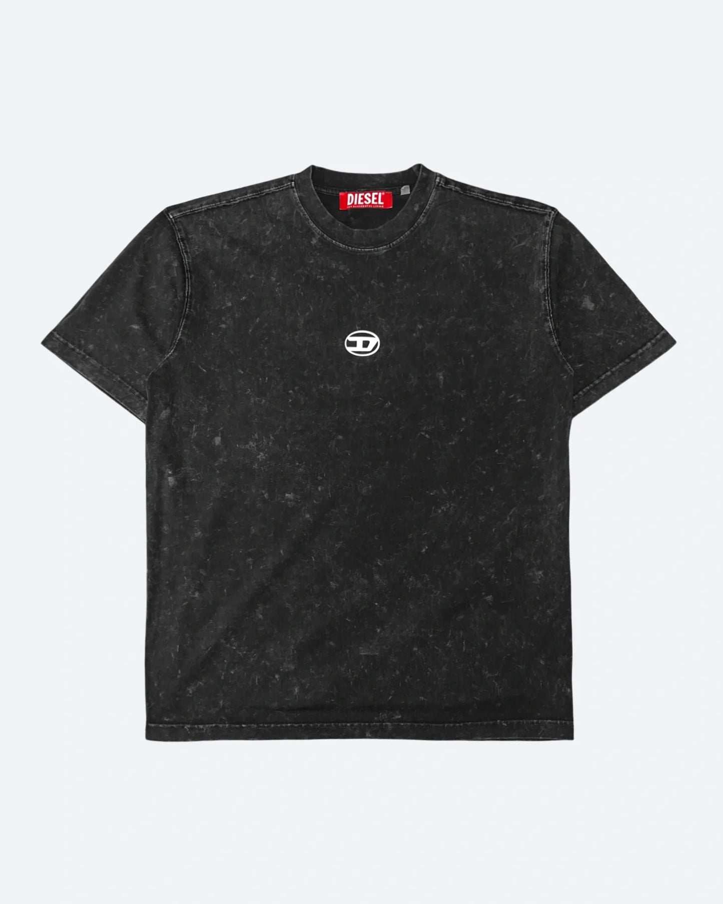 Diesel - Denim Logo T-Shirt - Black