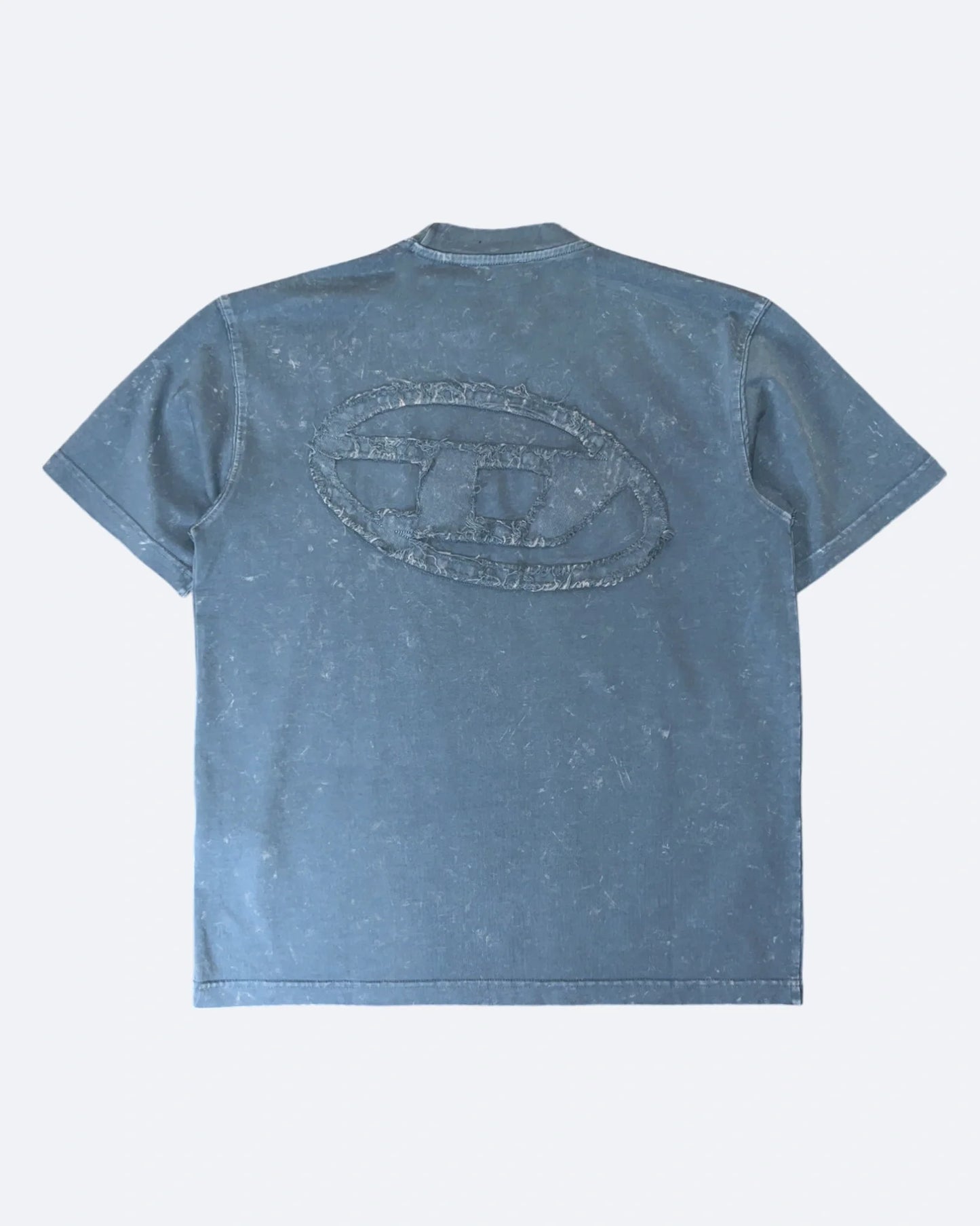 Diesel - Denim Logo T-Shirt - Blue