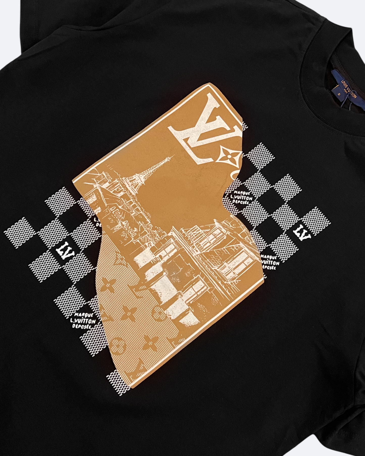Louis Vuitton - Paris Page T-Shirt - Black
