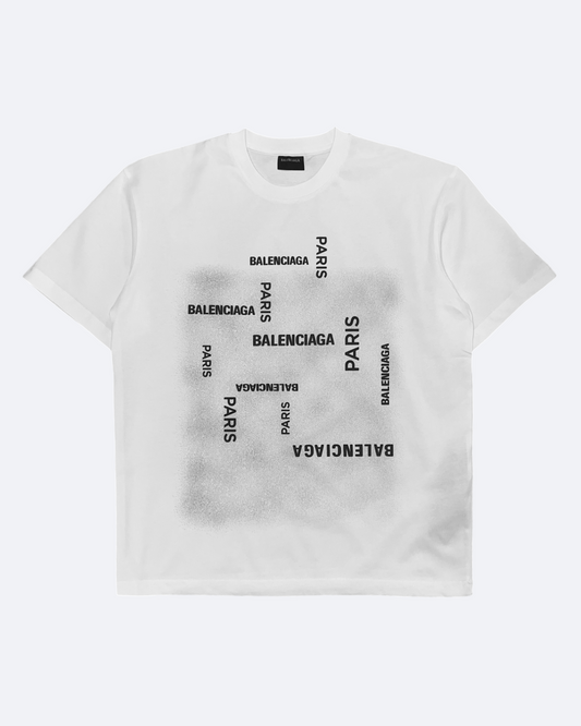 Balenciaga - Labyrinth Logo T-Shirt - White
