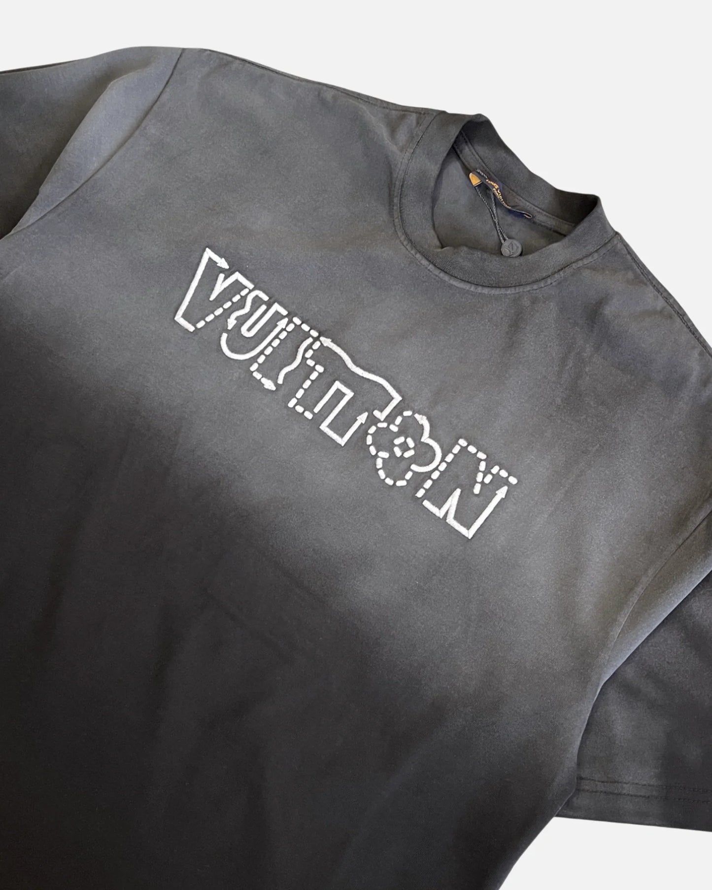 Louis Vuitton - Blueprint Logo T-Shirt - Black