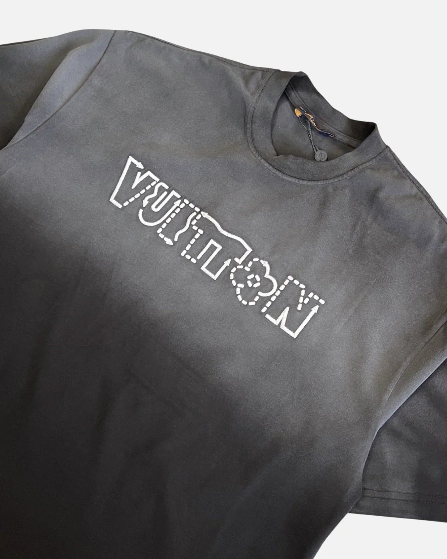 Louis Vuitton - Blueprint Logo T-Shirt - Black