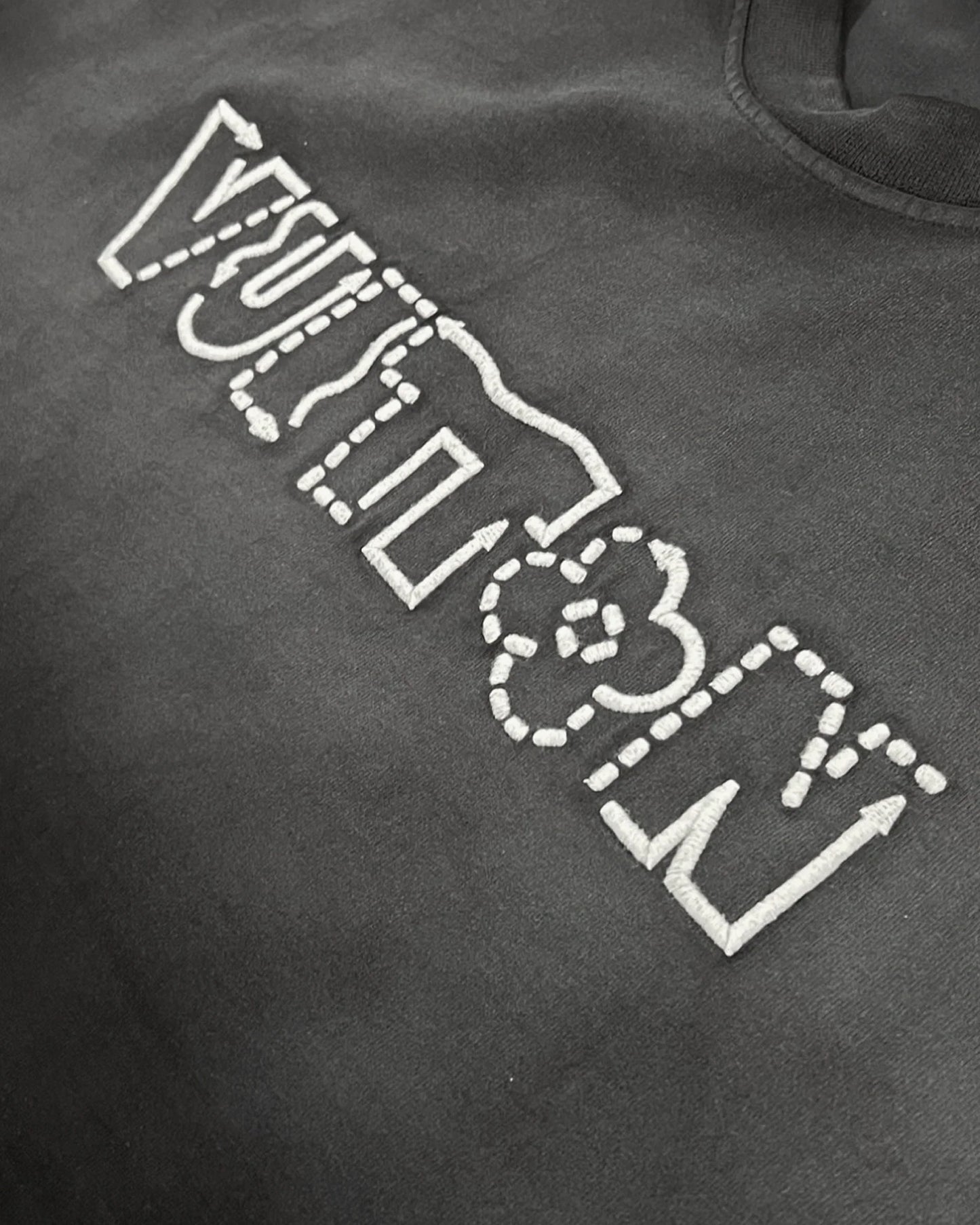 Louis Vuitton - Blueprint Logo T-Shirt - Black