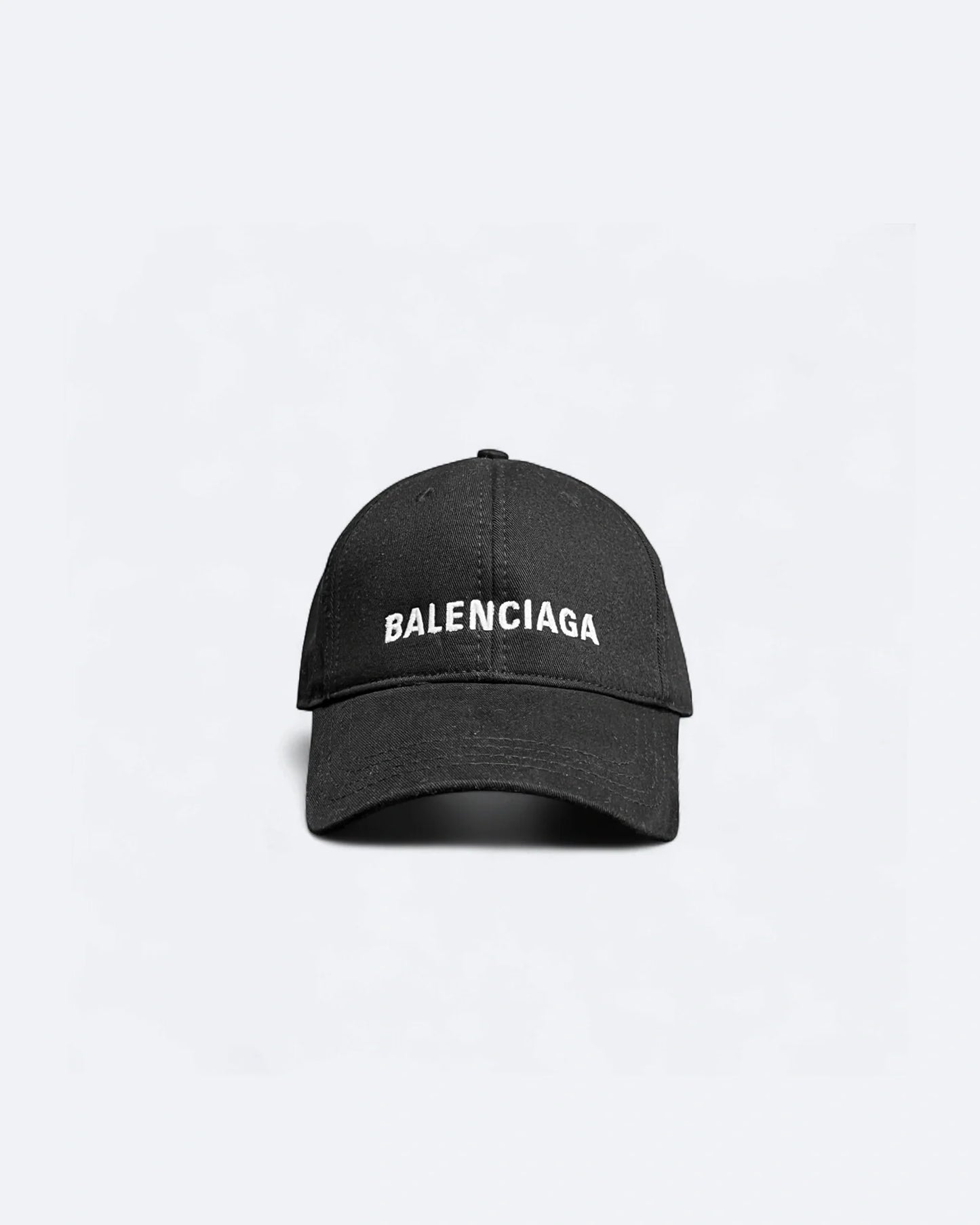 Balenciaga - Logo Embroidery Cap - Black