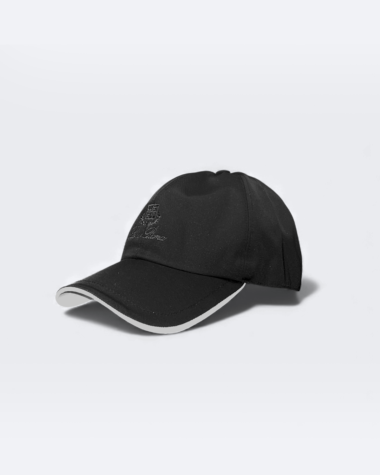 Loro Piana - Logo Embroidery Cap - Black