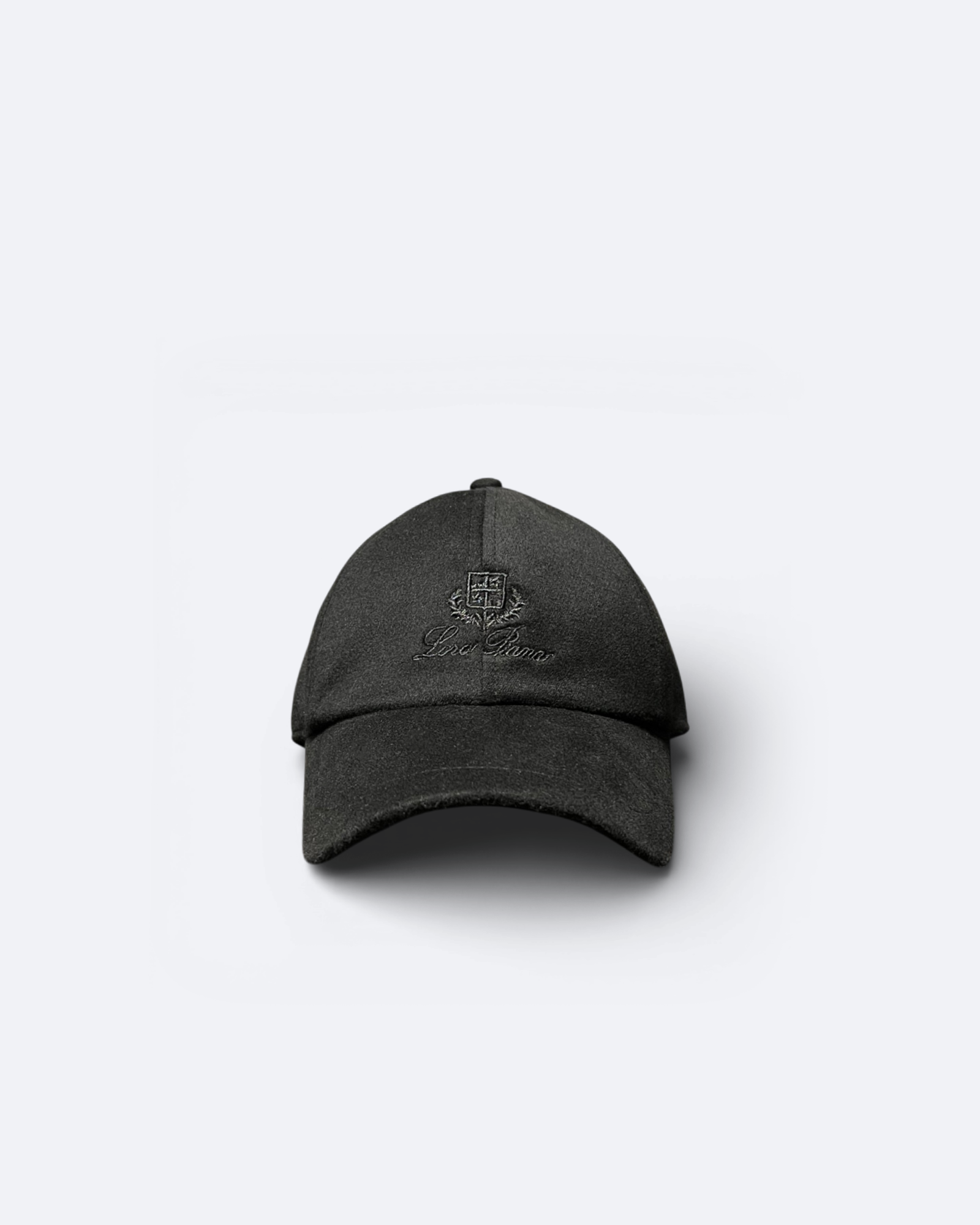 Loro Piana - Cashmere Logo Cap - Black