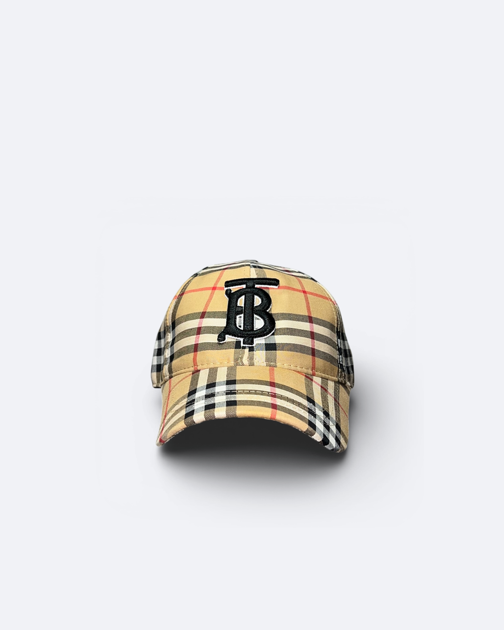 Burberry - Monogram Pattern Cap - Beige