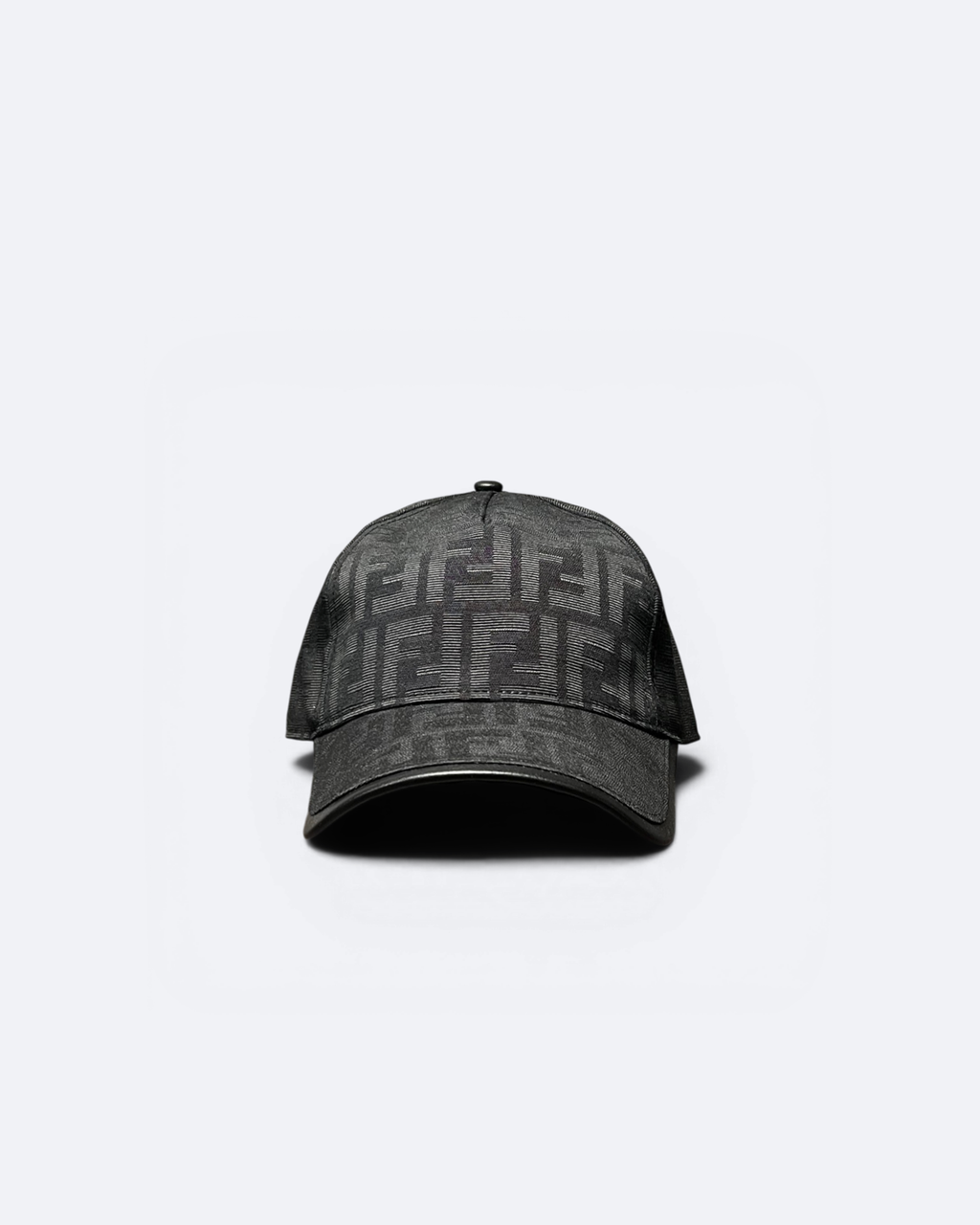 Fendi - FF Pattern Visor Cap - Black
