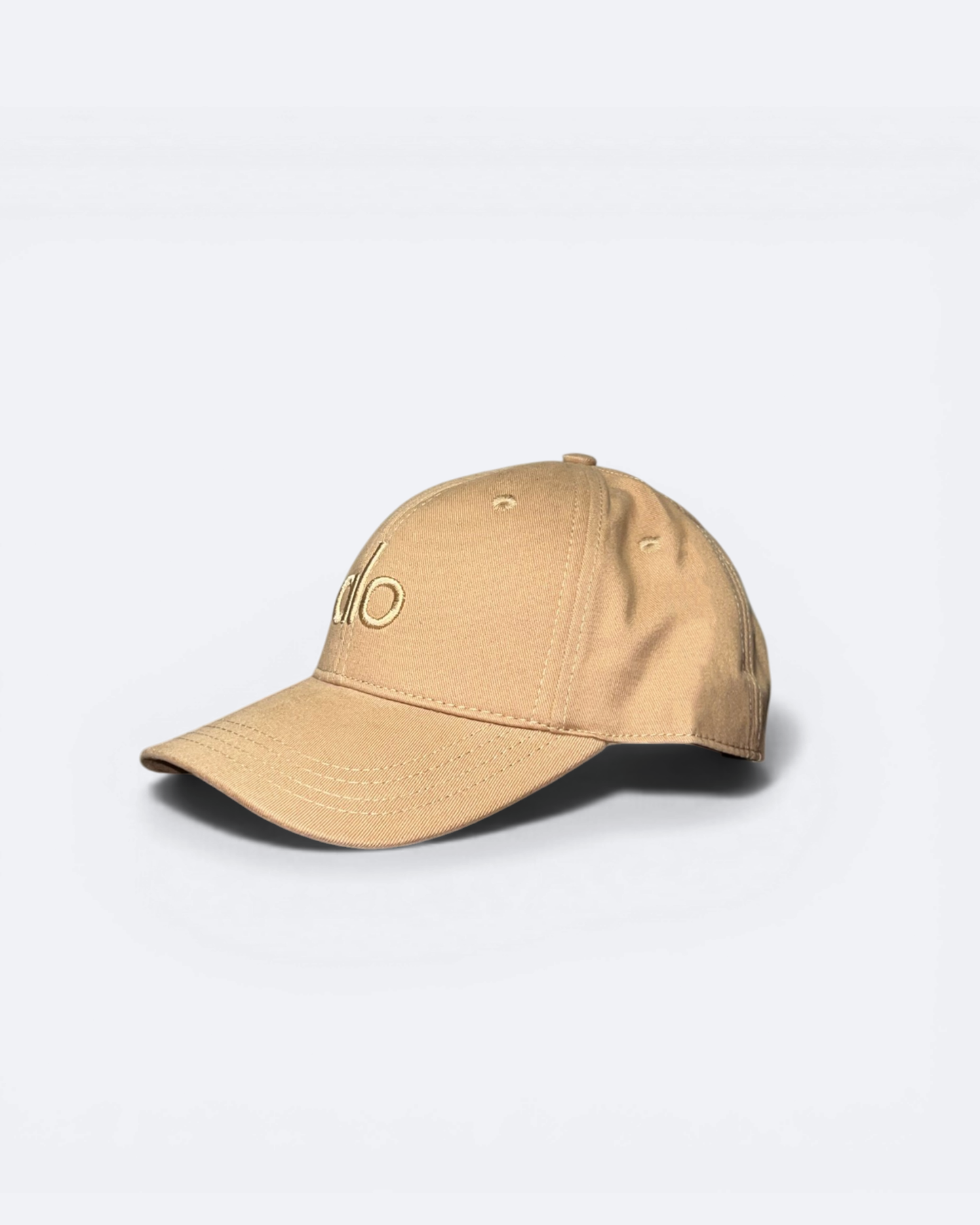 Alo - Beige Logo Embroidery Cap - Beige