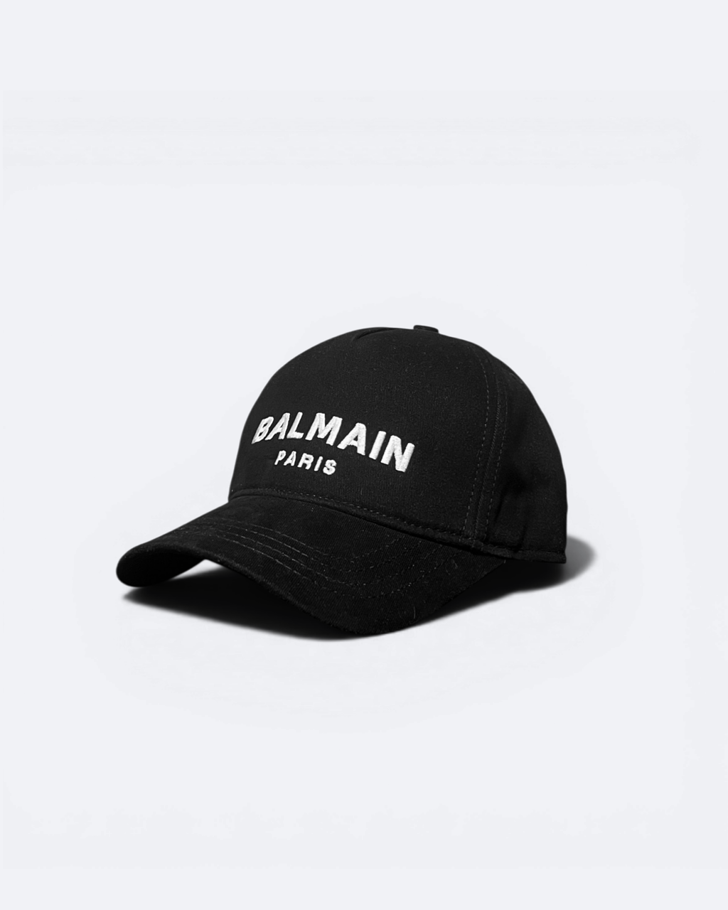 Balmain - Logo Embroidery Cap - Black