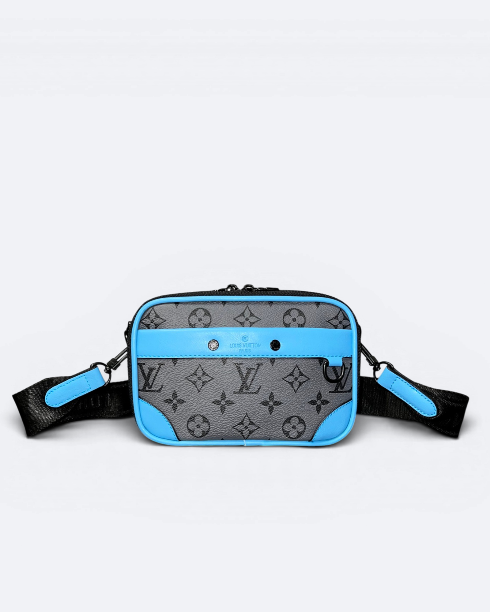 LVTN - Alpha Crossbody Bag - Gray/Blue