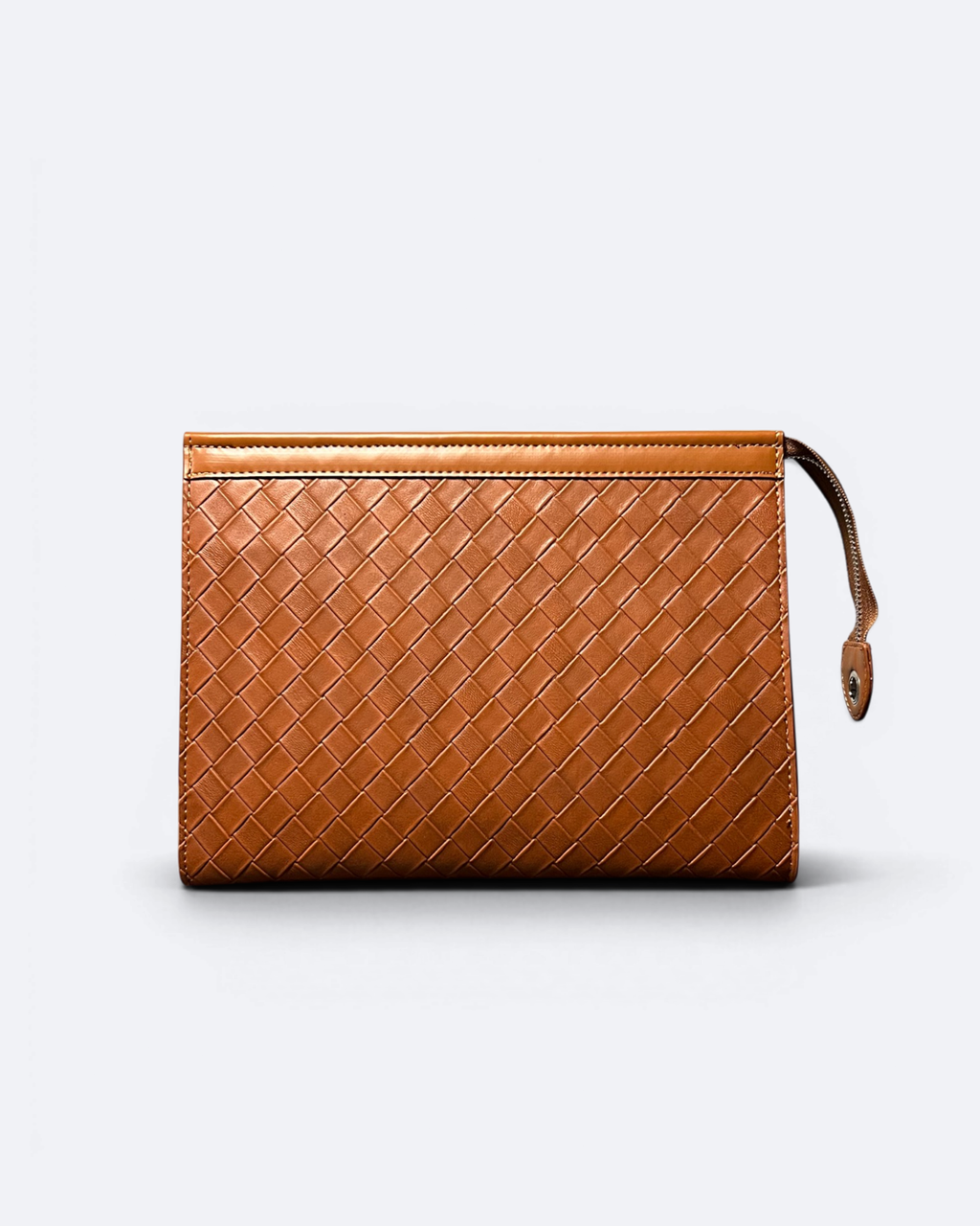 Bottega Veneta - Weave Clutch - Brown