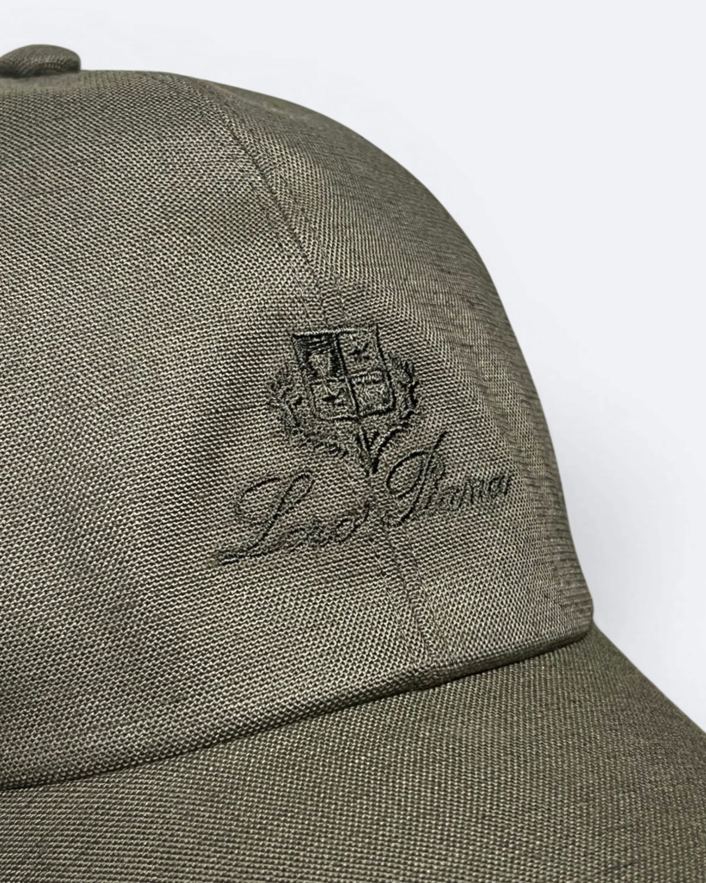Loro Piana - Logo Embroidery Cap - Sage Green