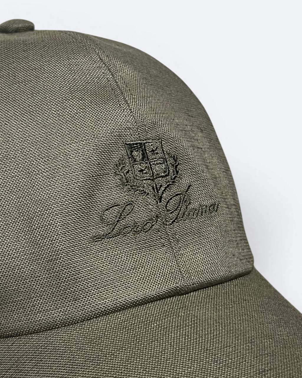 Loro Piana - Logo Embroidery Cap - Sage Green