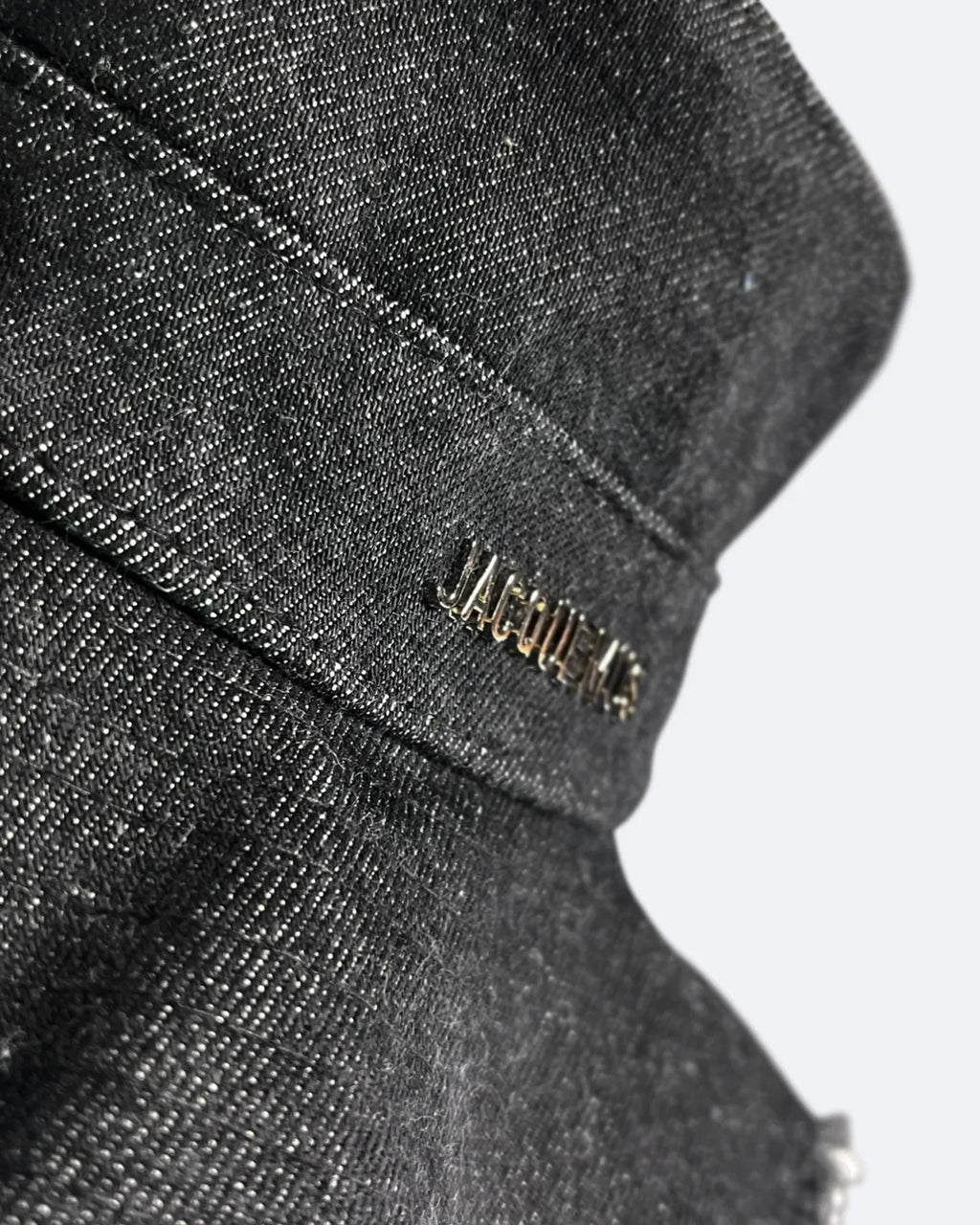 Jacquemus - The Artichaut Bucket Hat - Dark Gray Denim