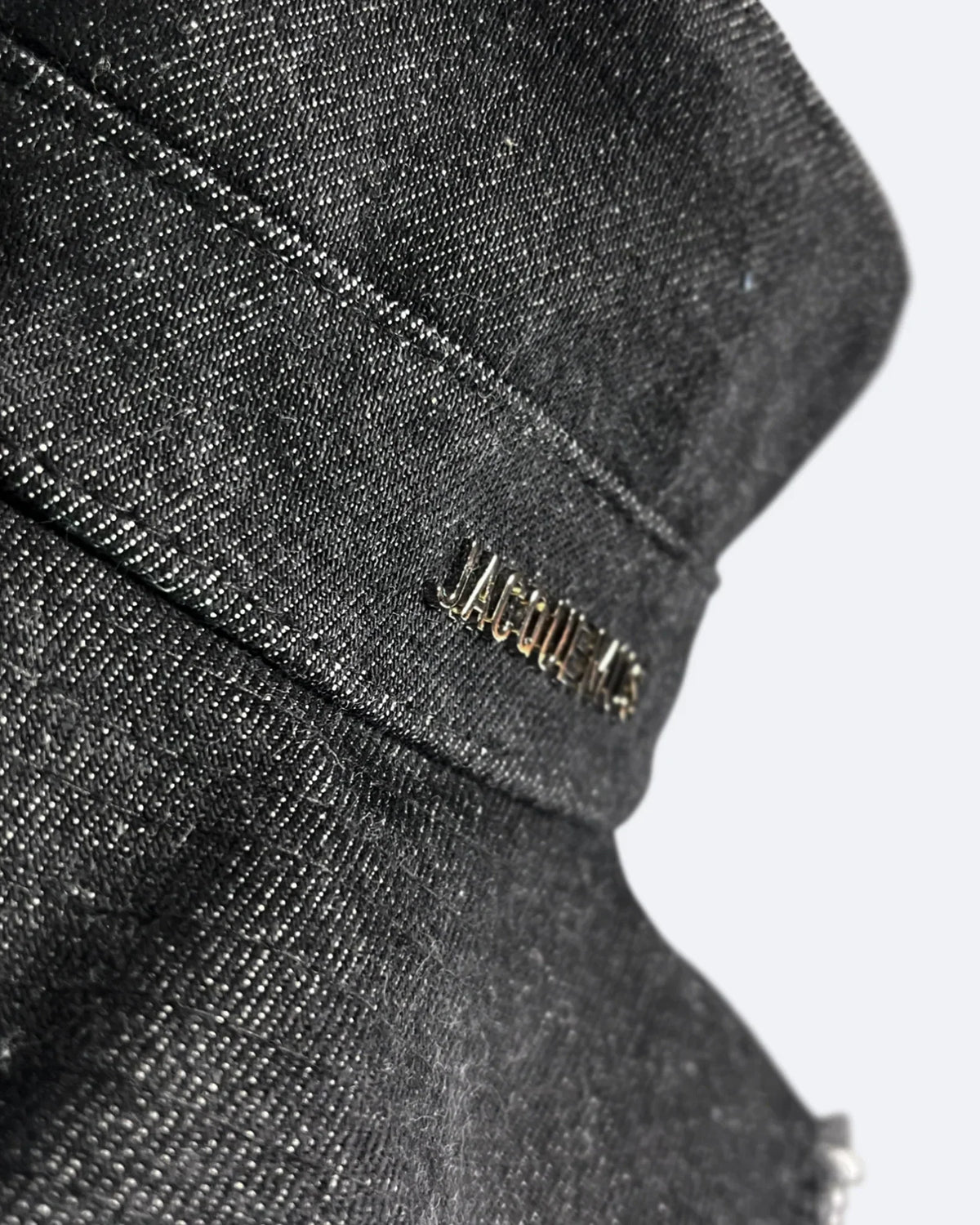 Jacquemus - The Artichaut Bucket Hat - Dark Gray Denim
