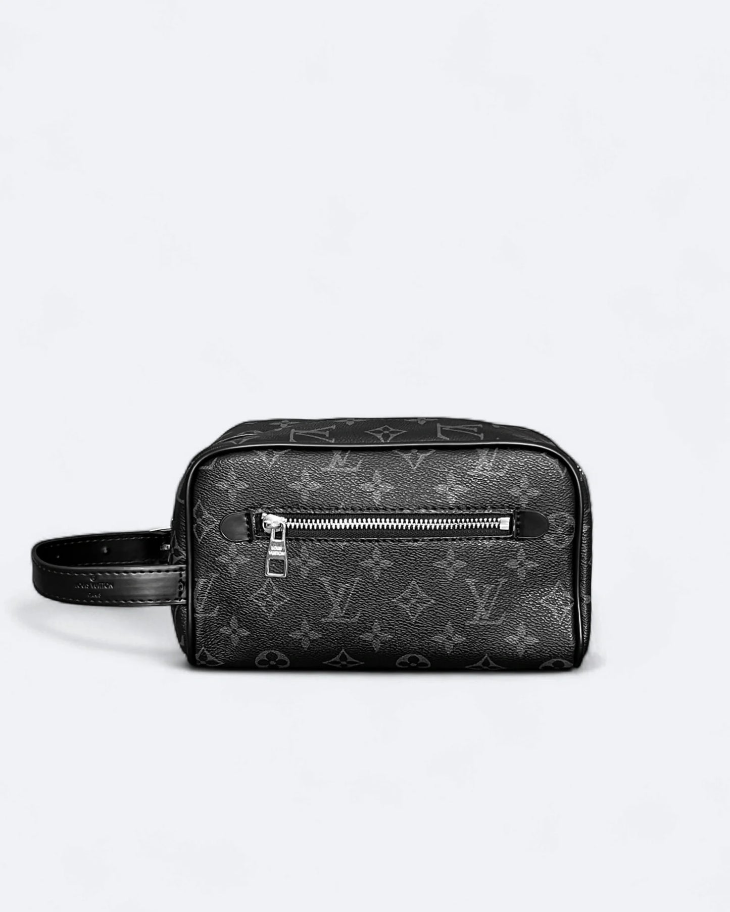 Louis Vuitton - LV Pattern Hand Pouch Bag - Black