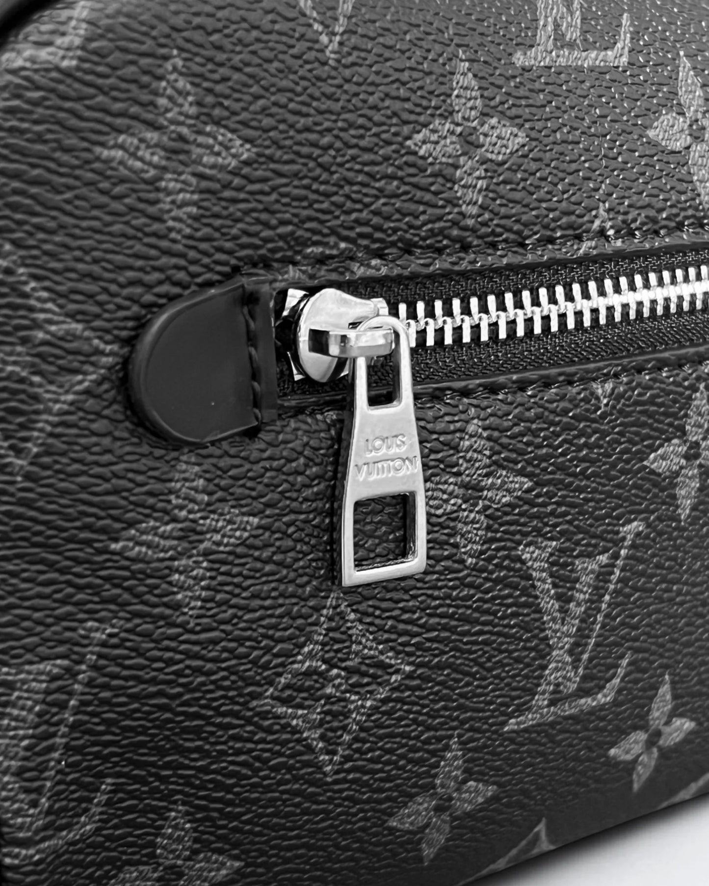 Louis Vuitton - LV Pattern Hand Pouch Bag - Black