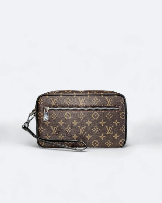 LVTN - Wristlet Pouch Bag - Brown