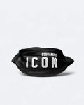 Dsquared2 - ICON Leather Crossbody Bag - Black