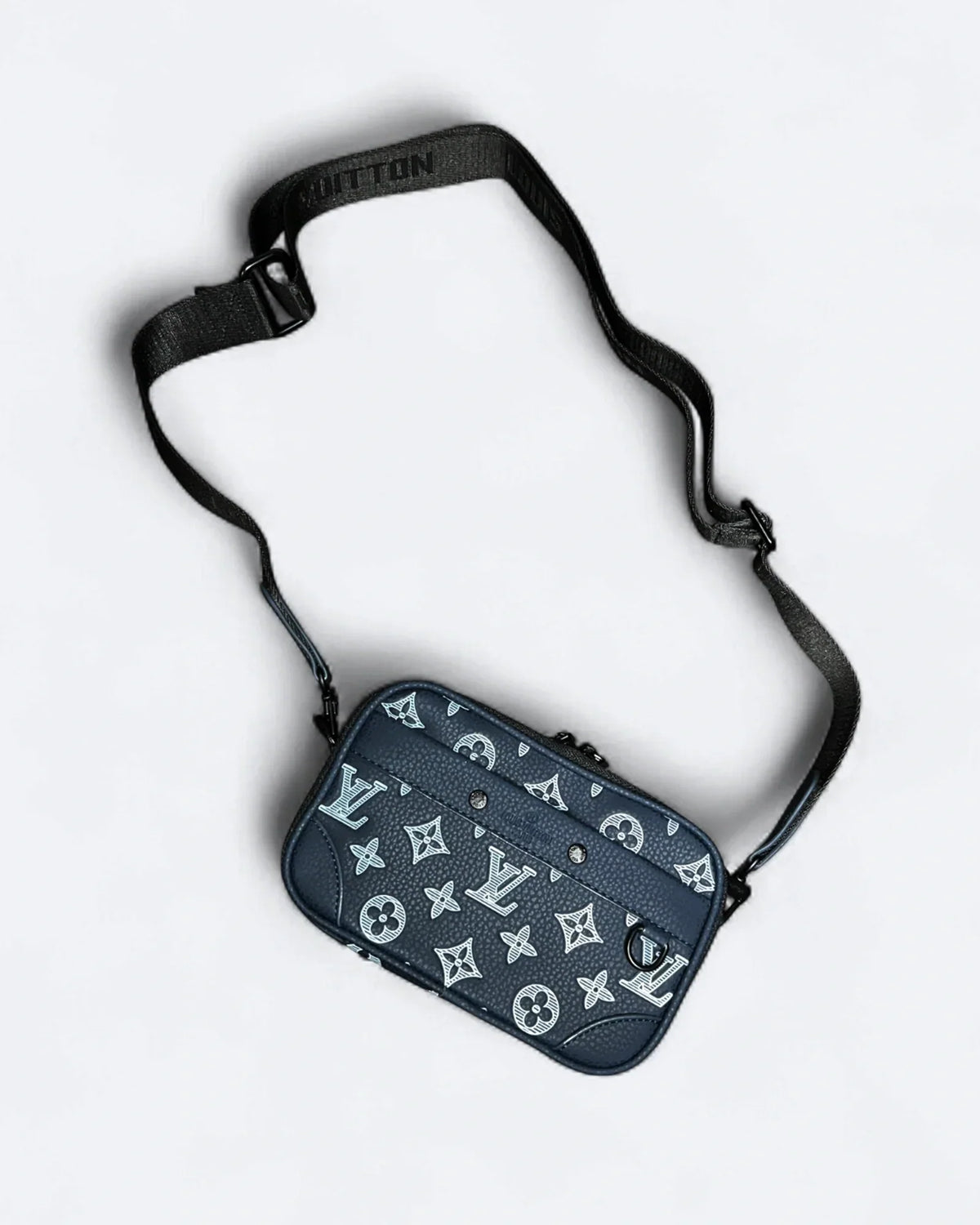 LVTN - Alpha Crossbody Bag - Dark Blue/White