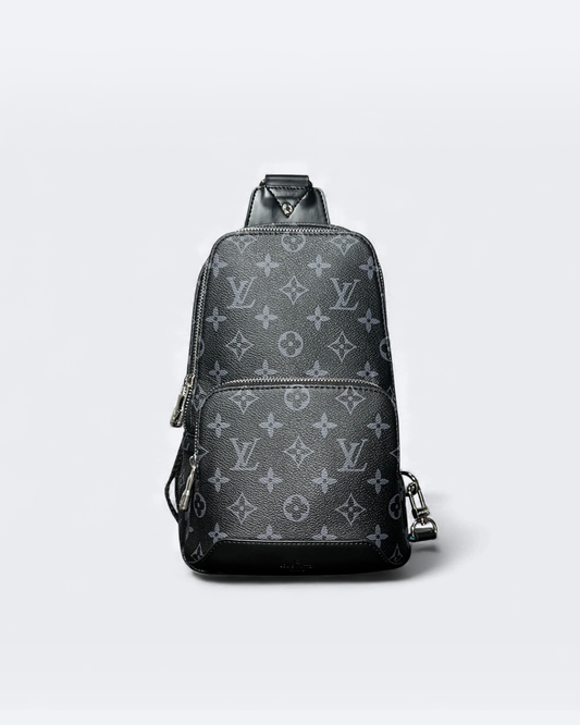 LVTN - Pattern Avenue Crossbody Bag - Black