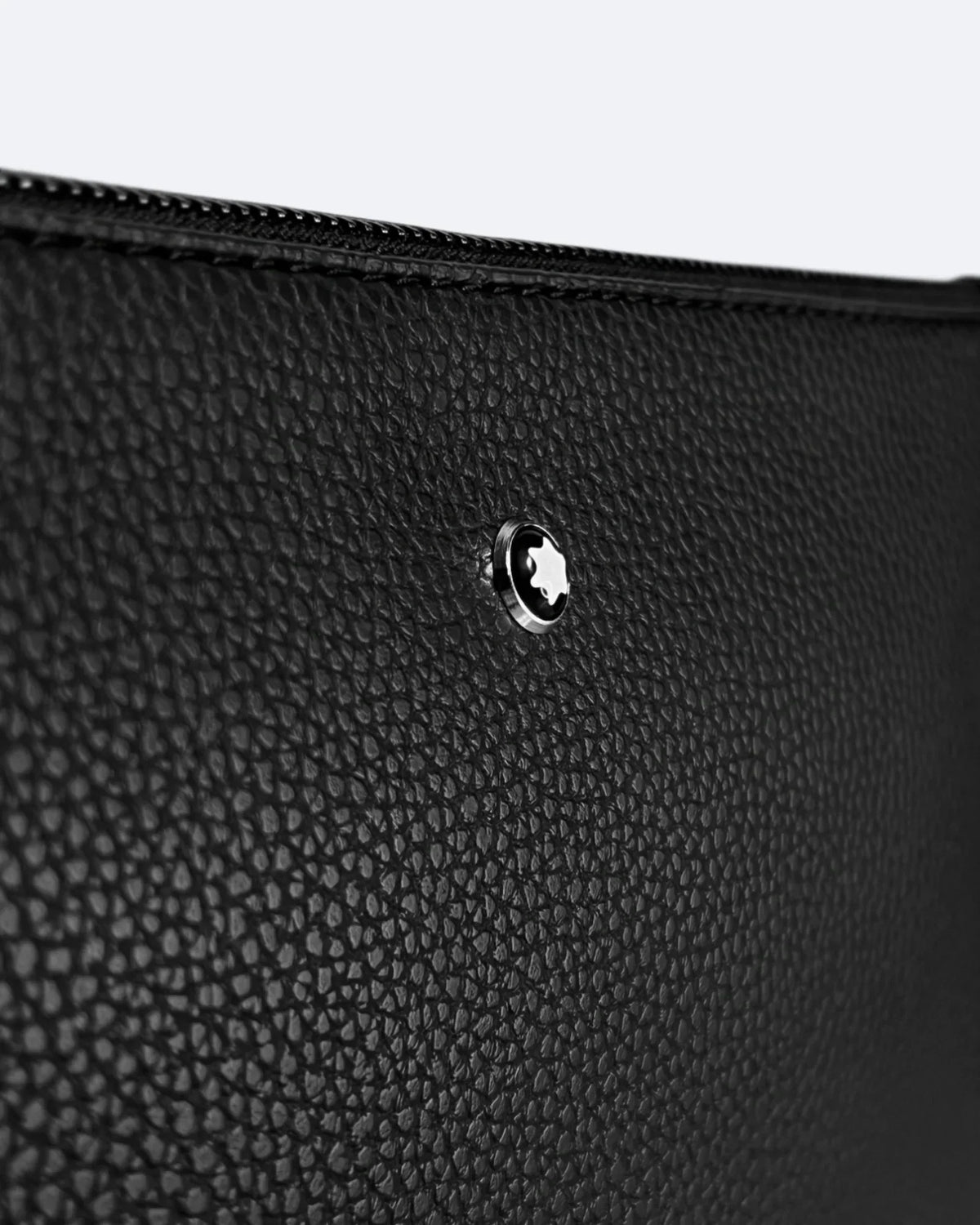 Montblanc - Logo Leather Clutch - Black