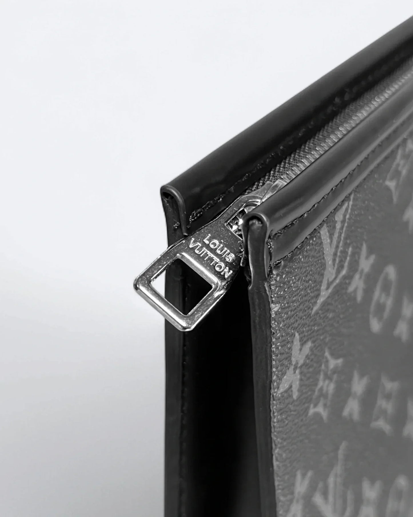 Louis Vuitton - LV Pattern Clutch - Black
