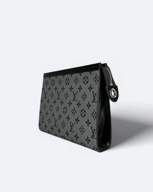 Louis Vuitton - LV Pattern Clutch - Gray