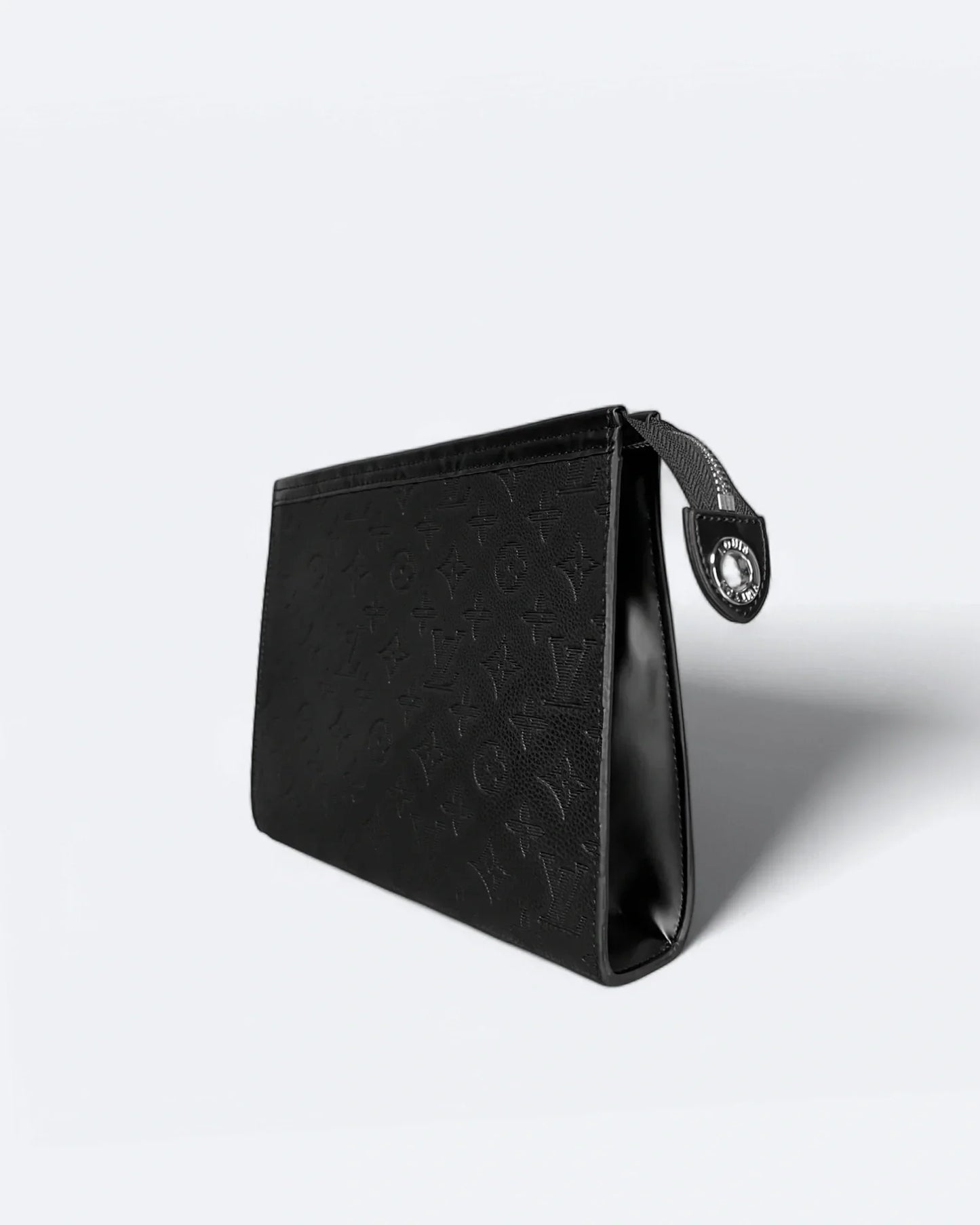Louis Vuitton - LV Pattern Embossed Clutch - Black