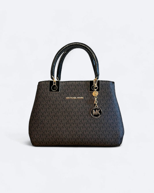 Michael Kors - MK Pattern Large Bag - Brown