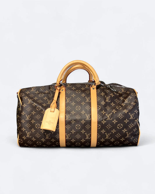 LVTN - LV Pattern Duffle Bag - Brown/Caramel
